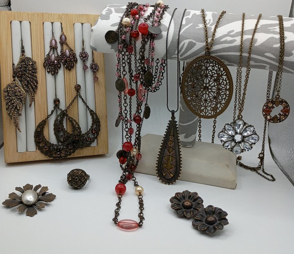Boho Jewelry Lot - 12 pcs
